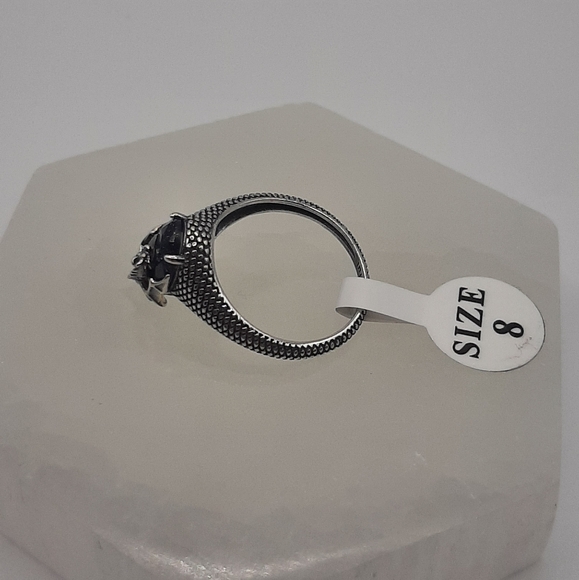 R801 Sterling Silver Dragon Ring - Fragrant Jewels - Picture 5 of 10